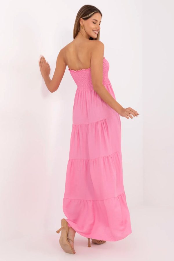 Pink Daydress in Day Dresses with Nylon and Viscose