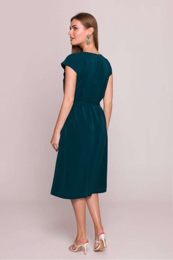 Green Cocktail Dress in Formal Dresses, Cocktail Dresses with Spandex and Polyester