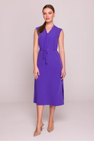 Violet Daydress in Day Dresses with Spandex, Polyester and Viscose