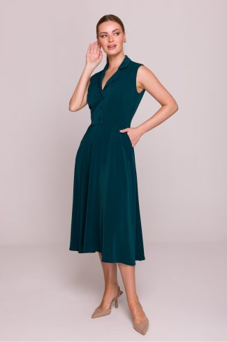 Green Cocktail Dress in Formal Dresses, Cocktail Dresses with Spandex and Polyester