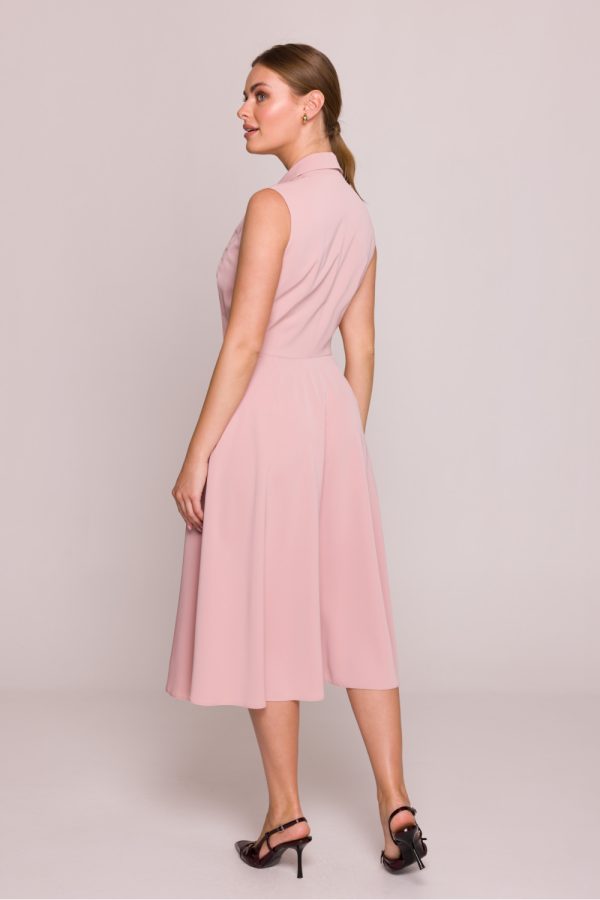 Pink Cocktail Dress in Formal Dresses, Cocktail Dresses with Spandex and Polyester