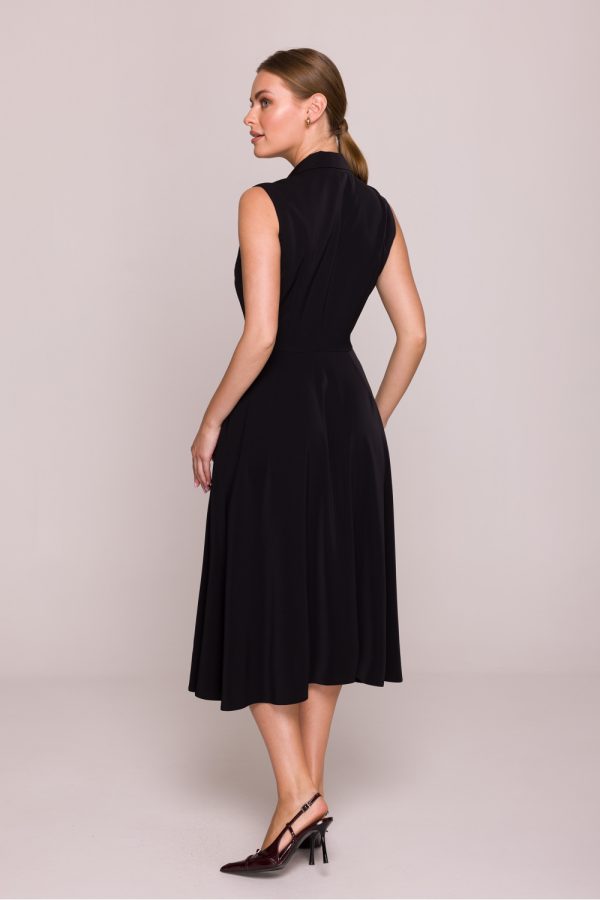 Black Cocktail Dress in Formal Dresses, Cocktail Dresses with Spandex and Polyester
