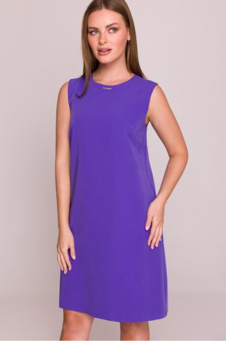 Violet Daydress in Day Dresses with Spandex, Polyester and Viscose