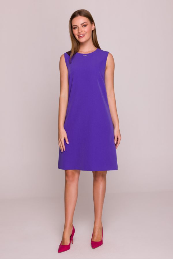 Violet Daydress in Day Dresses with Spandex, Polyester and Viscose