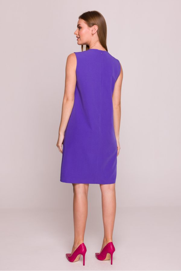 Violet Daydress in Day Dresses with Spandex, Polyester and Viscose