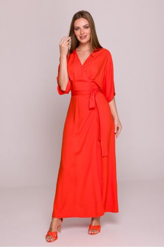 1083105 Red Daydress in Day Dresses with Viscose