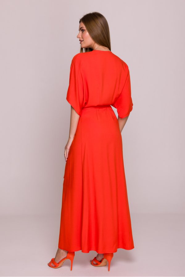 Red Daydress in Day Dresses with Viscose