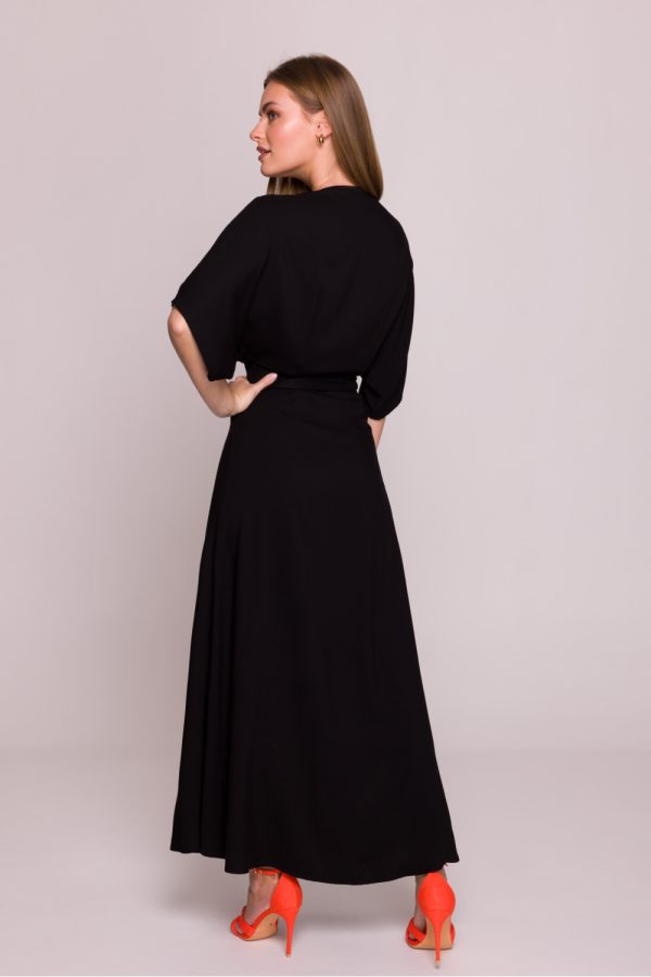 Black Daydress in Day Dresses with Viscose