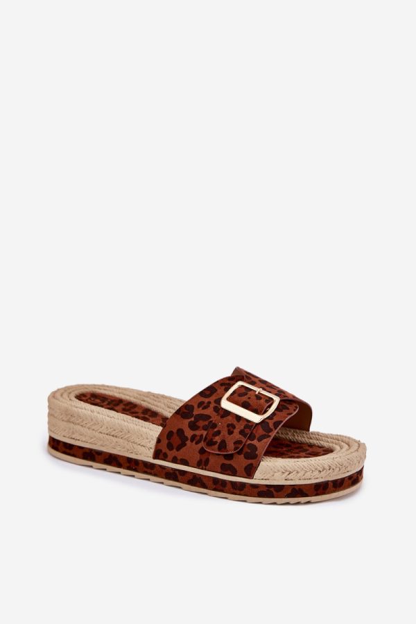 brown Platform sandals model 214722 Step in style