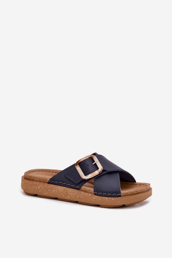 navy blue Flip-flops model 214733 Step in style