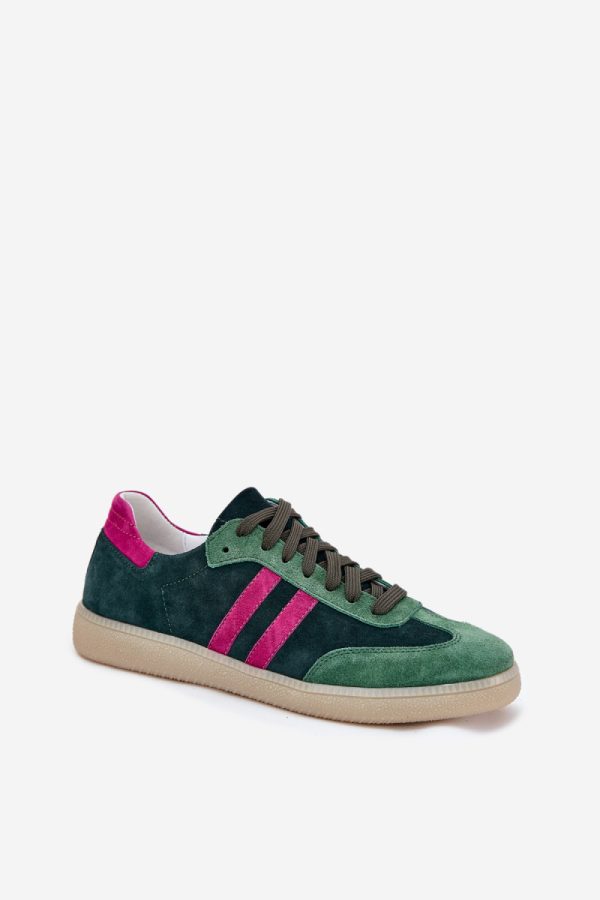 green Sport Shoes model 214740 Step in style