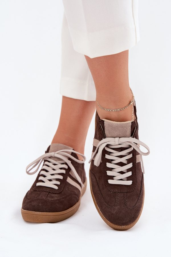 brown Sport Shoes model 214741 Step in style
