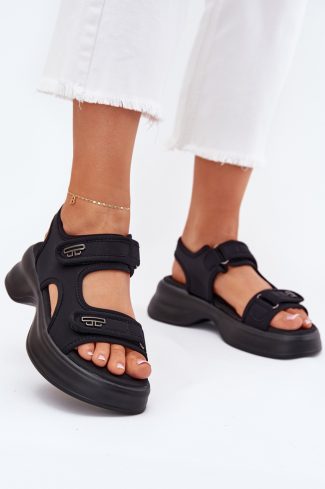 black Sandals model 214745 Step in style