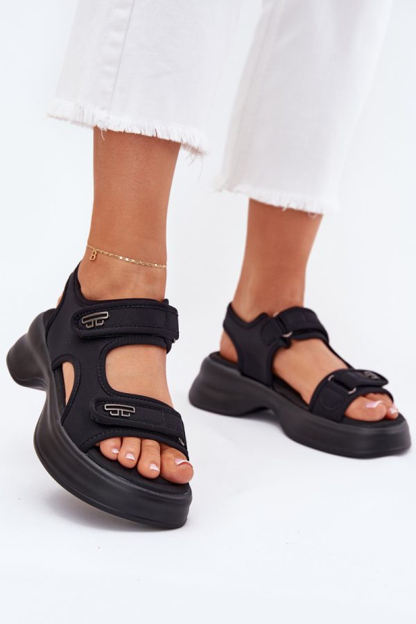 black Sandals model 214745 Step in style
