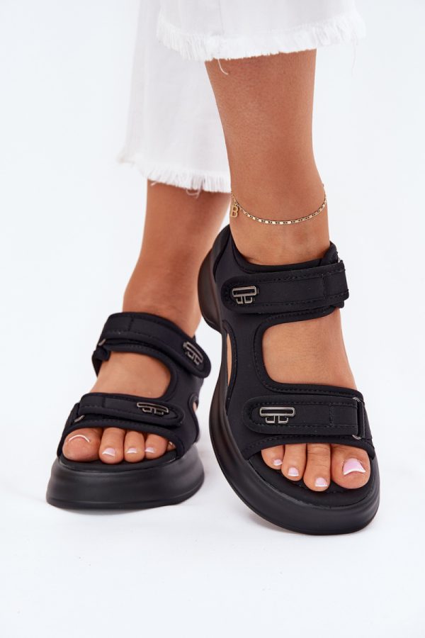 black Sandals model 214745 Step in style