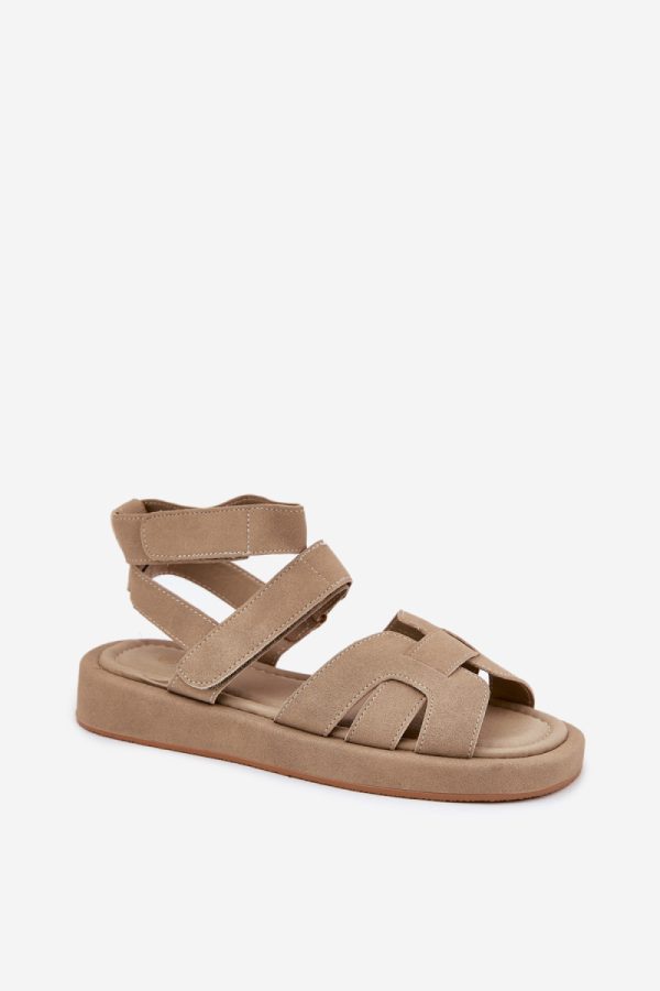 beige Sandals model 214748 Step in style