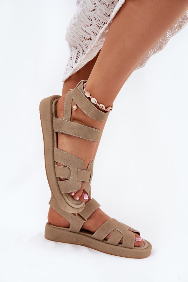 beige Sandals model 214748 Step in style
