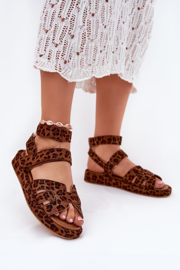 brown Sandals model 214749 Step in style