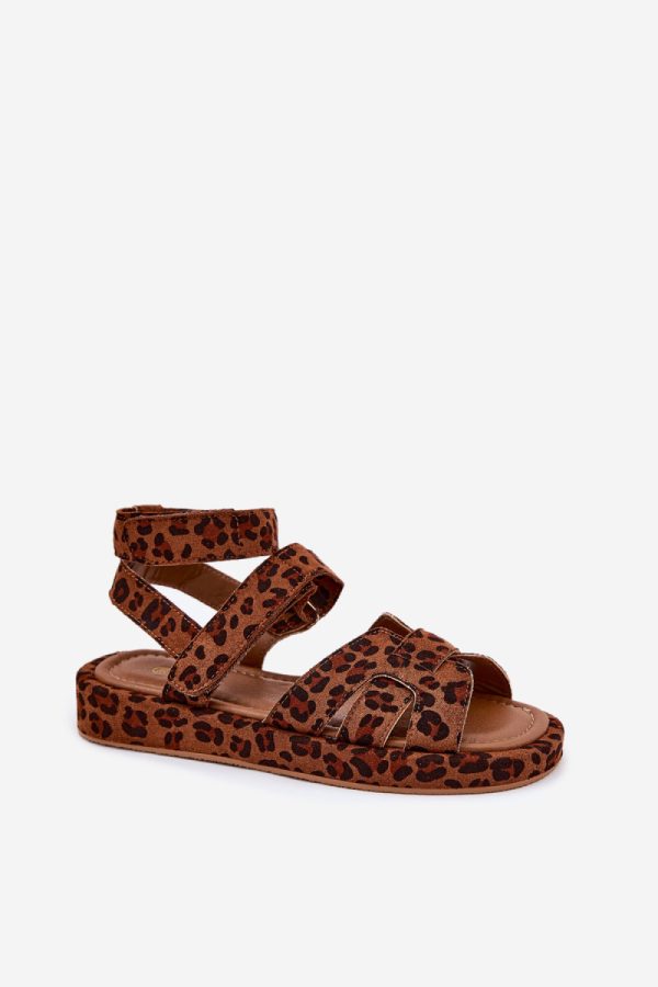 brown Sandals model 214749 Step in style