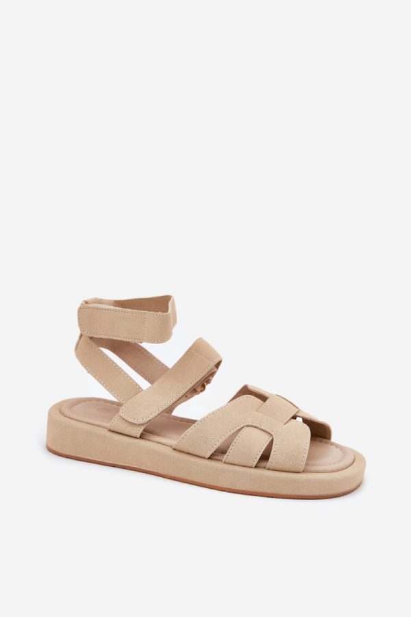 beige Sandals model 214750 Step in style