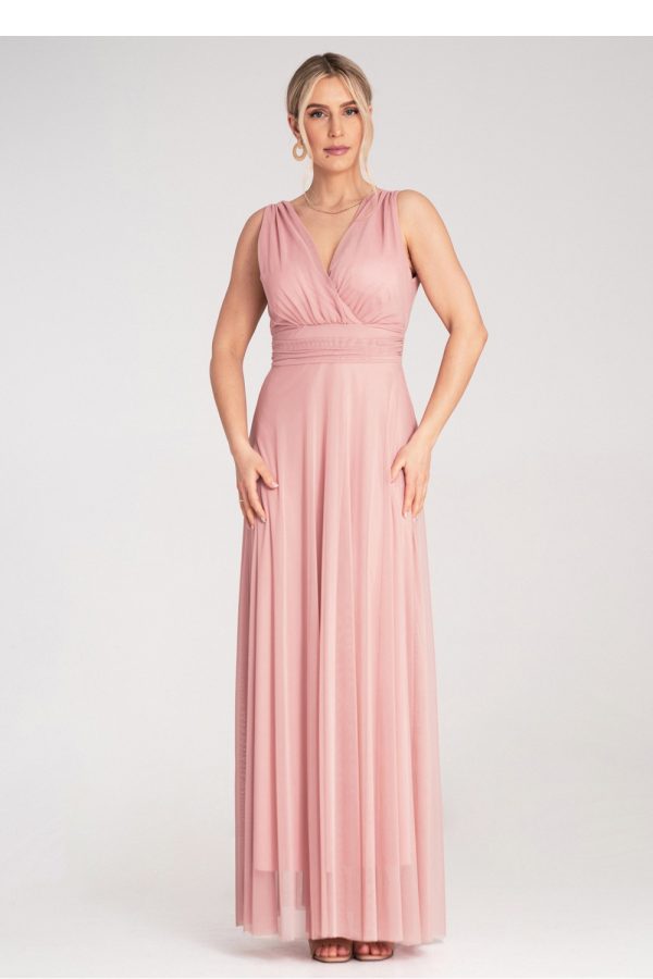 Pink Cocktail Dress in Formal Dresses, Cocktail Dresses with Spandex and Polyester