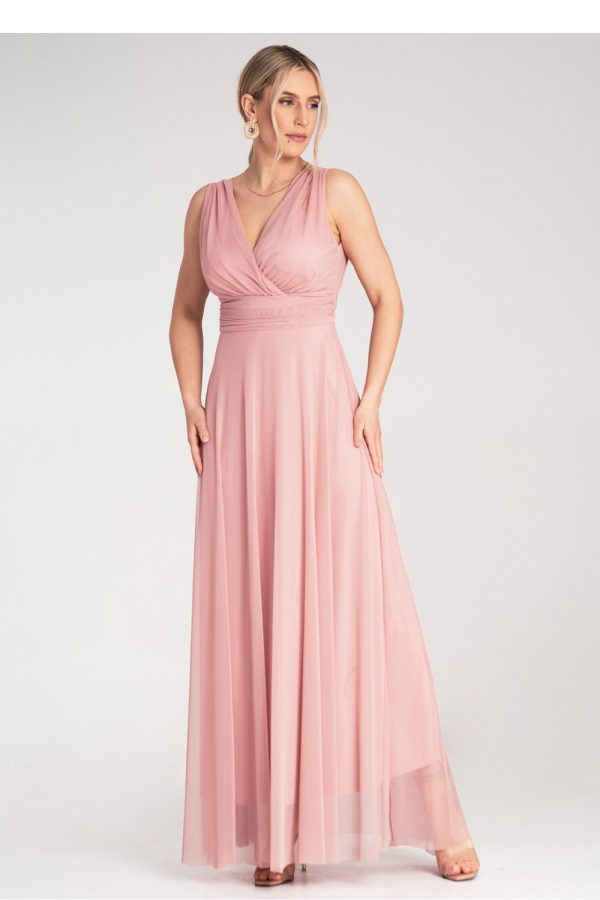 Pink Cocktail Dress in Formal Dresses, Cocktail Dresses with Spandex and Polyester