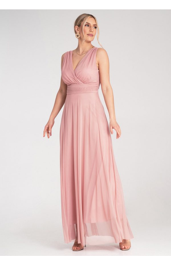 Pink Cocktail Dress in Formal Dresses, Cocktail Dresses with Spandex and Polyester