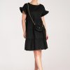 Black Daydress in Day Dresses with Cotton and Spandex