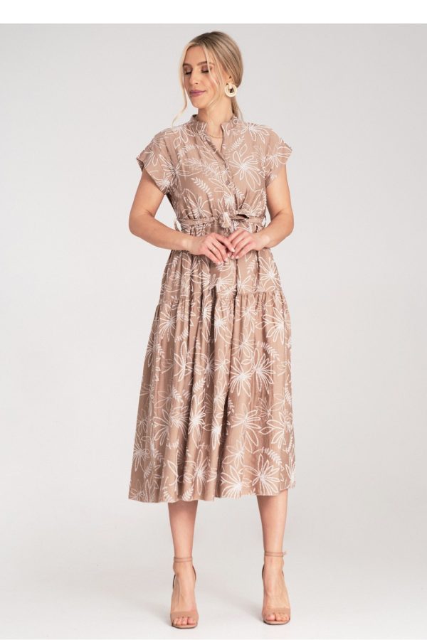 brown Daydress model 214791 Figl