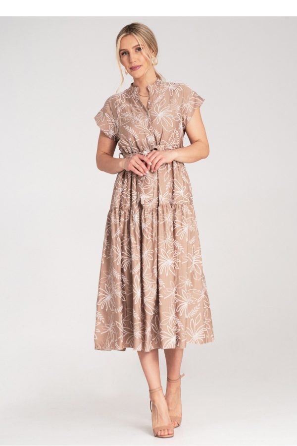 brown Daydress model 214791 Figl