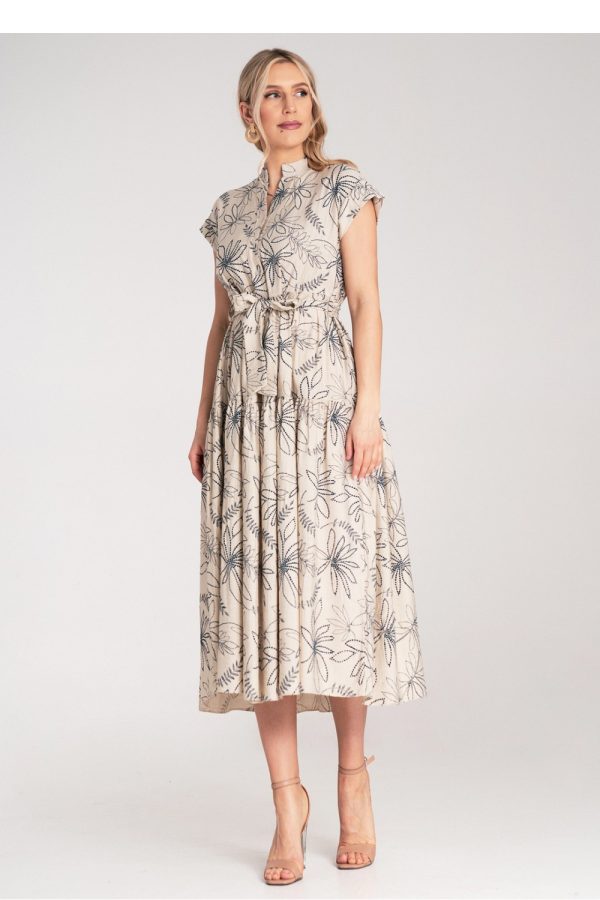 beige Daydress model 214792 Figl