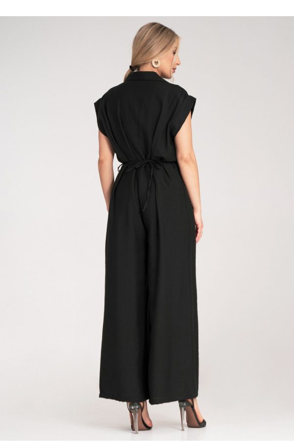 Black Suit in Playsuits For Women with Viscose