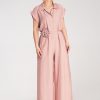 Pink Suit in Playsuits For Women with Viscose