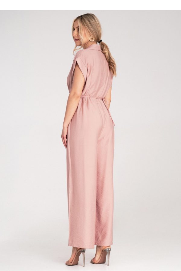 Pink Suit in Playsuits For Women with Viscose
