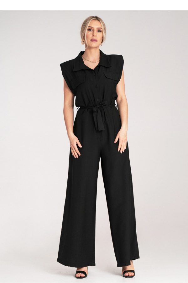 Black Suit in Playsuits For Women with Viscose