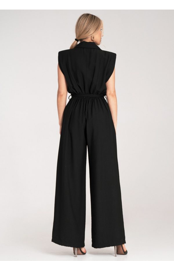 Black Suit in Playsuits For Women with Viscose