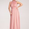 Pink Cocktail Dress in Evening Dresses with Spandex and Polyester