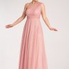 Pink Evening Dress in Evening Dresses with Spandex and Polyester