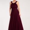 Red Evening Dress in Evening Dresses with Spandex and Polyester