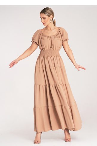 beige Daydress model 214816 Figl