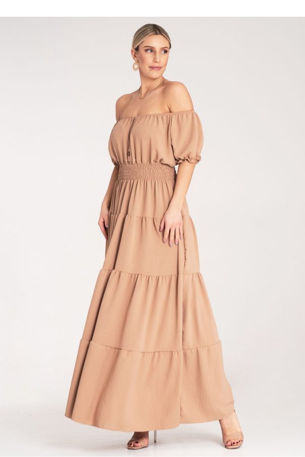 beige Daydress model 214816 Figl
