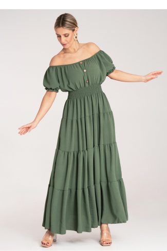 1083577 green Daydress model 214818 Figl