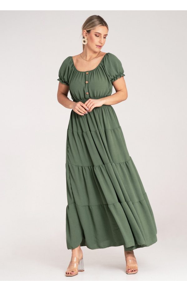 green Daydress model 214818 Figl