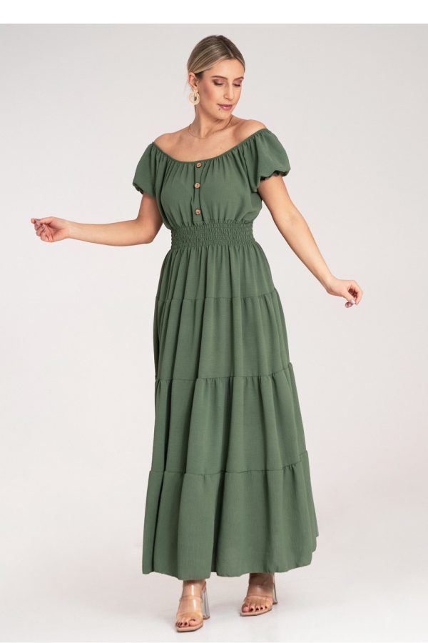green Daydress model 214818 Figl