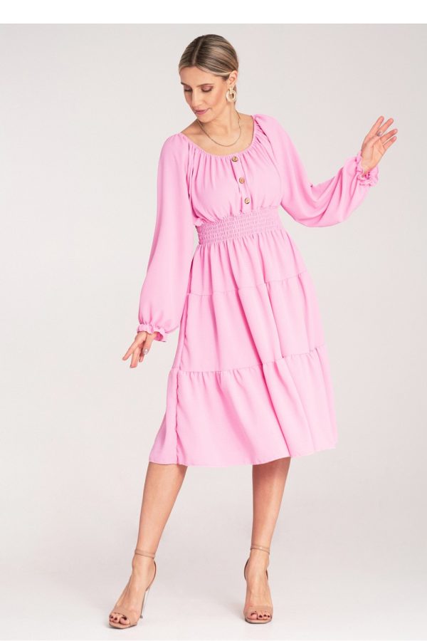 pink Daydress model 214821 Figl
