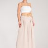 Beige Women Trousers in Pants, Trousers, Shorts with Polyester