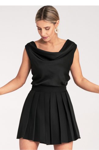 black Short skirt model 214841 Figl