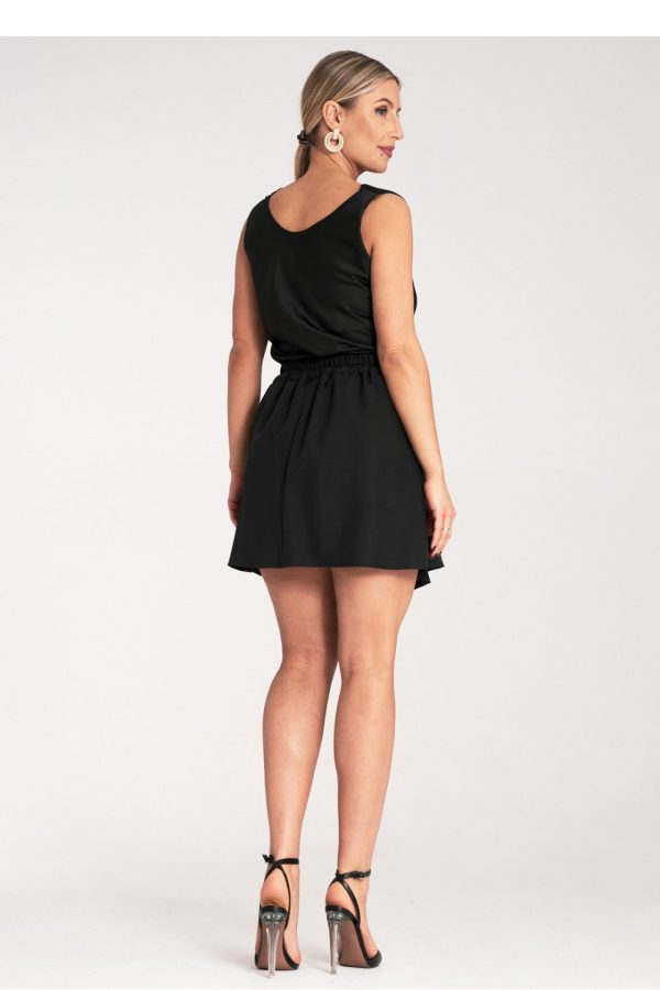 black Short skirt model 214841 Figl
