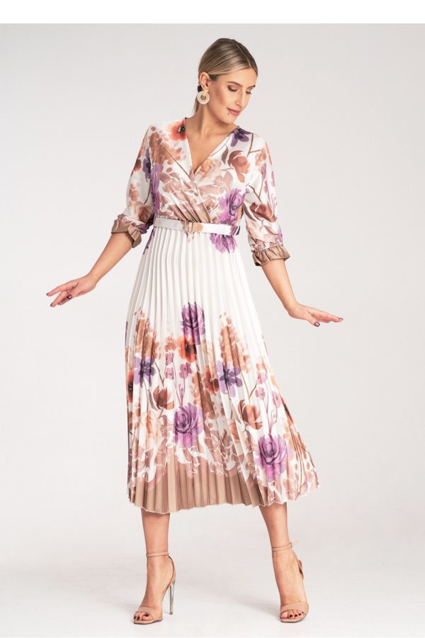 white Daydress model 214859 Figl