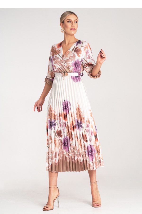 white Daydress model 214859 Figl